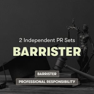 2 Independent PR Sets - Barrister